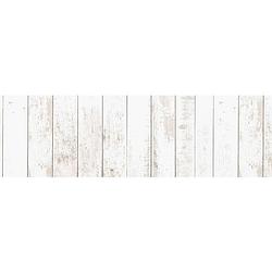 Foto van Decoratie plakfolie houtnerf look whitewash 45 cm x 2 meter zelfklevend - decoratiefolie - meubelfolie