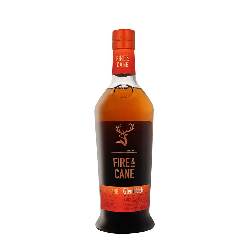 Foto van Glenfiddich fire & cane 70cl whisky