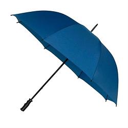 Foto van Impliva golfparaplu windproof 125 cm blauw