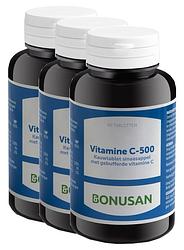 Foto van Bonusan vitamine c-500 kauwtabletten multiverpakking