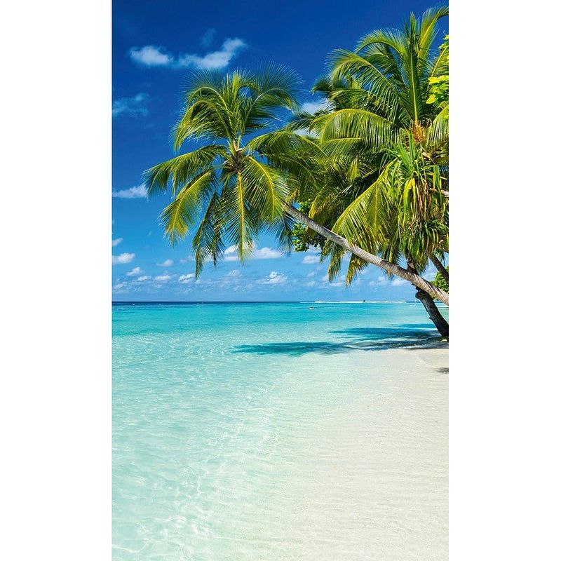 Foto van Dimex paradise beach vlies fotobehang 150x250cm 2-banen