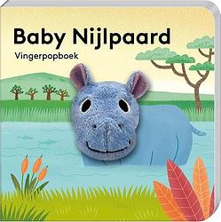 Foto van Vingerpopboekje baby nijlpaard - imagebooks factory - kartonboekje;kartonboekje (9789464085358)