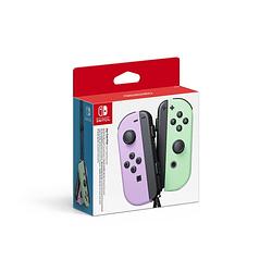 Foto van Nintendo switch joy-con controllers set van 2 - paars + groen