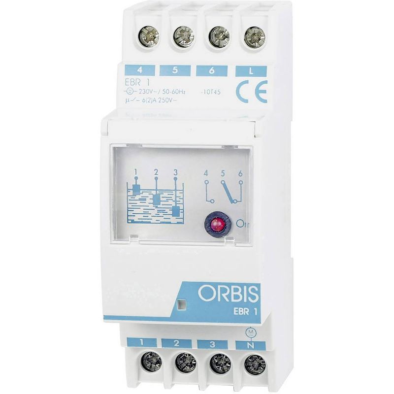 Foto van Orbis zeitschalttechnik niveausensor 1 stuk(s) ebr-1 voedingsspanning (num): 230 v/ac (l x b x h) 65 x 35 x 88 mm