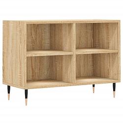 Foto van The living store tv-meubel - tv-kast - 69.5 x 30 x 50 cm - sonoma eiken