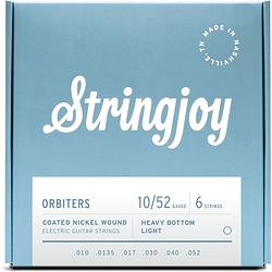 Foto van Stringjoy orbiters 6s heavy bottom light 10-52 snarenset voor elektrische gitaar