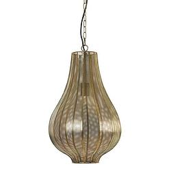 Foto van Light & living - hanglamp micha - 33x33x55 - goud