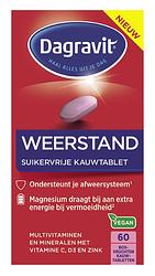 Foto van Dagravit weerstand suikervrije kauwtabletten