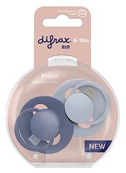 Foto van Difrax lovi prime pacifier 6-18 months - blue