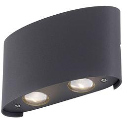 Foto van Paul neuhaus carlo 9487-13 led-wandlamp 3.2 w led antraciet