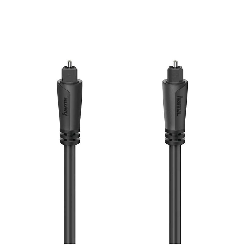 Foto van Hama optische audiokabel, odt-connector (toslink), 0,75 m optische kabel