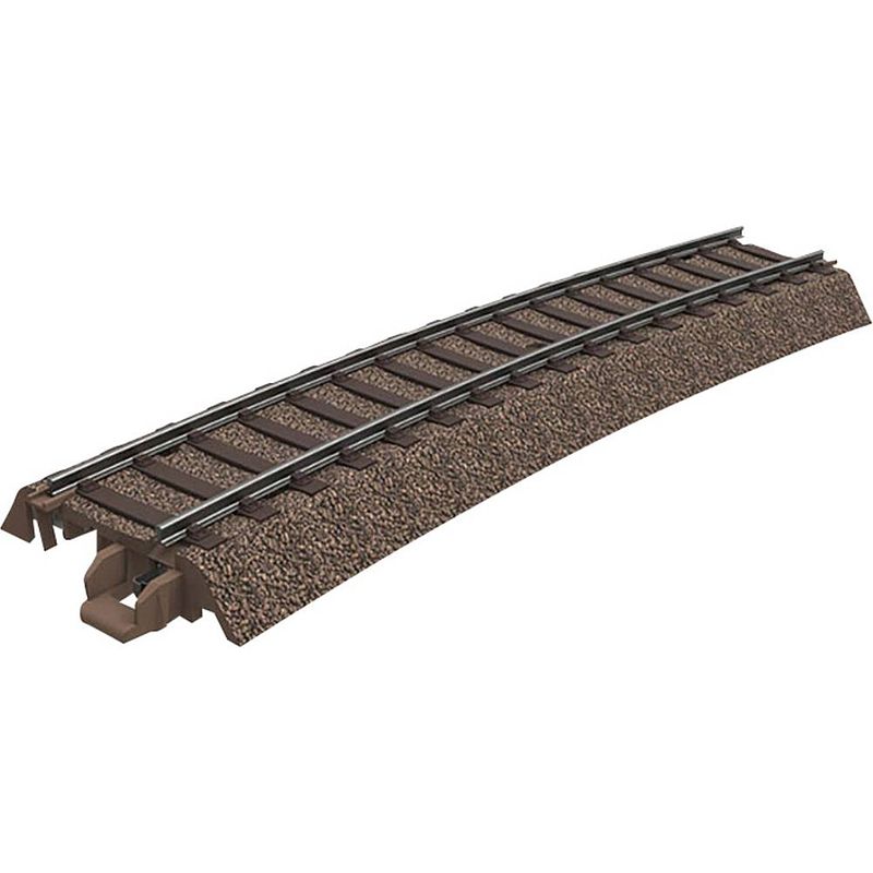 Foto van H0 trix c-rails t62315 gebogen rails r3 15 °