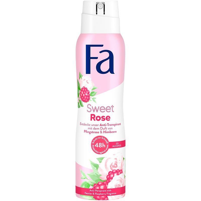 Foto van Fa sweet rose deospray