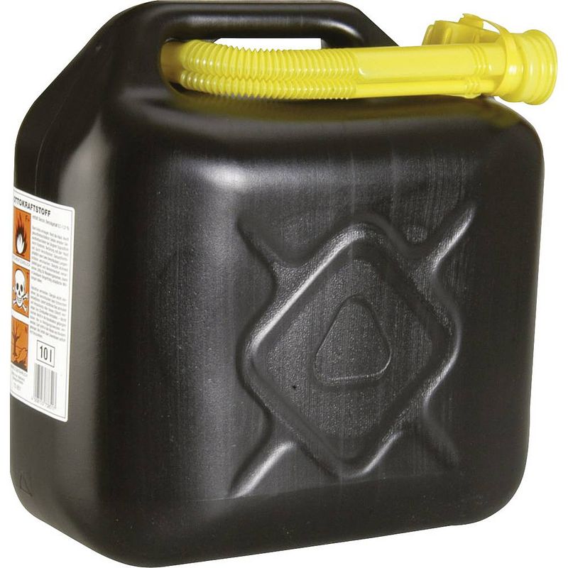 Foto van 811975 plast jerrycan voor benzine 10 l