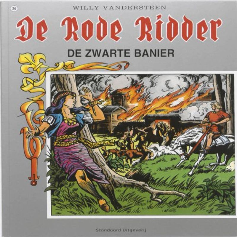 Foto van De zwarte banier - de rode ridder