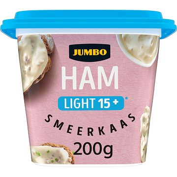 Foto van Jumbo ham smeerkaas 15+ 200g