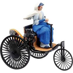 Foto van Busch 40007 h0 mercedes benz benz-patent-motorwagen bouwjaar 1886 met bertha benz (bouwpakket)