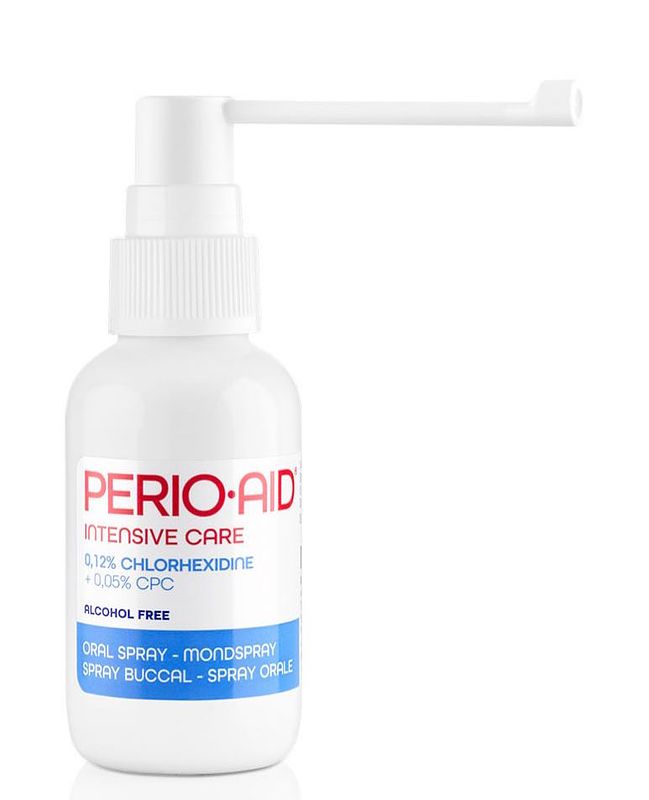 Foto van Perio aid intensive care 0,12% mondspray