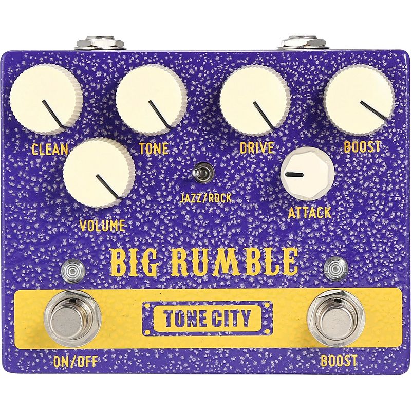 Foto van Tone city big rumble overdrive / boost effectpedaal