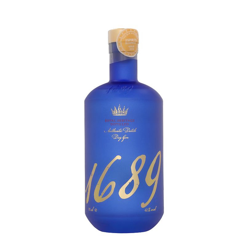 Foto van Gin 1689 authentic dutch dry gin 70cl