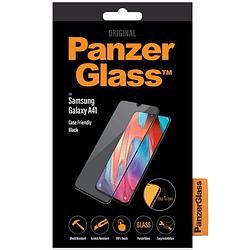 Foto van Panzerglass samsung galaxy a41 case friendly smartphone screenprotector zwart