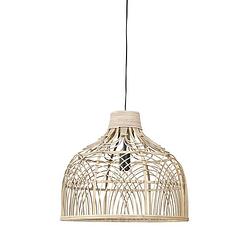 Foto van Light & living - hanglamp pocita - 48x48x43 - bruin