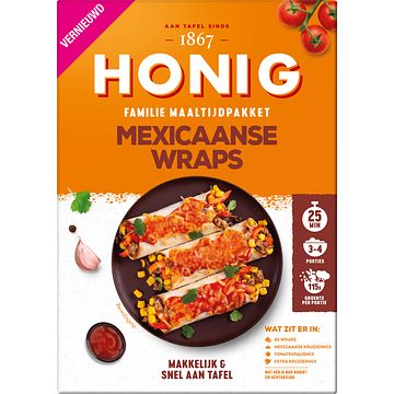 Foto van Honig mexicaanse wraps 265g bij jumbo