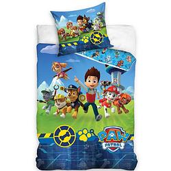 Foto van Paw patrol dekbedovertrek team - eenpersoons - 140 x 200 cm - polyester