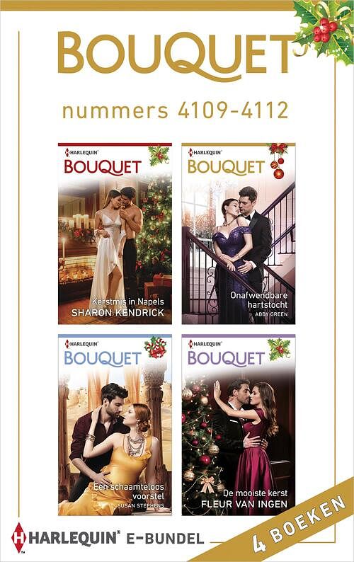 Foto van Bouquet e-bundel nummers 4109 - 4112 - abby green - ebook (9789402543612)