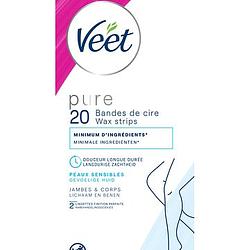 Foto van Veet pure cold wax strips 20 stuks bij jumbo