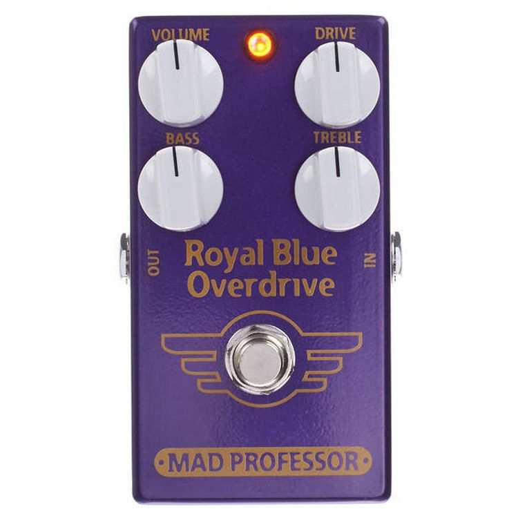 Foto van Mad professor royal blue overdrive factory effectpedaal