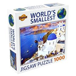 Foto van Cheatwell world'ss smallest - santorini (1000)