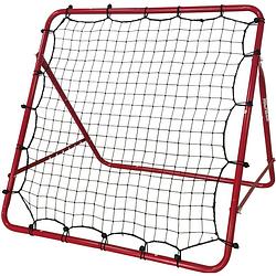 Foto van Michezo 150x150cm verstelbare voetbal rebounder