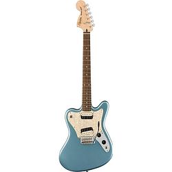 Foto van Squier paranormal super-sonic ice blue metallic elektrische gitaar