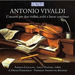 Foto van Concerti per due violini, archi e basso continuo - cd (8007194105155)