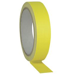 Foto van Showgear gaffa tape neon 19 mm x 25 m, geel