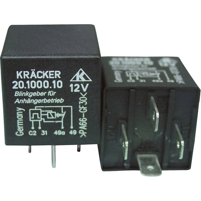 Foto van Kräcker 20.1000.10 auto-relais 12 v/dc 20 a 1x no