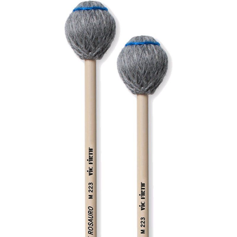 Foto van Vic firth m223 ney rosauro signature mallets medium hard