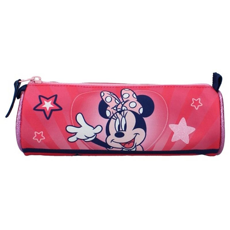 Foto van Disney etui minnie mouse choose to shine 21 cm polyester roze