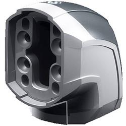 Foto van Rittal cp 6206.600 haakse adapter aluminium, kunststof grijs-wit (ral 7035) 1 stuk(s)