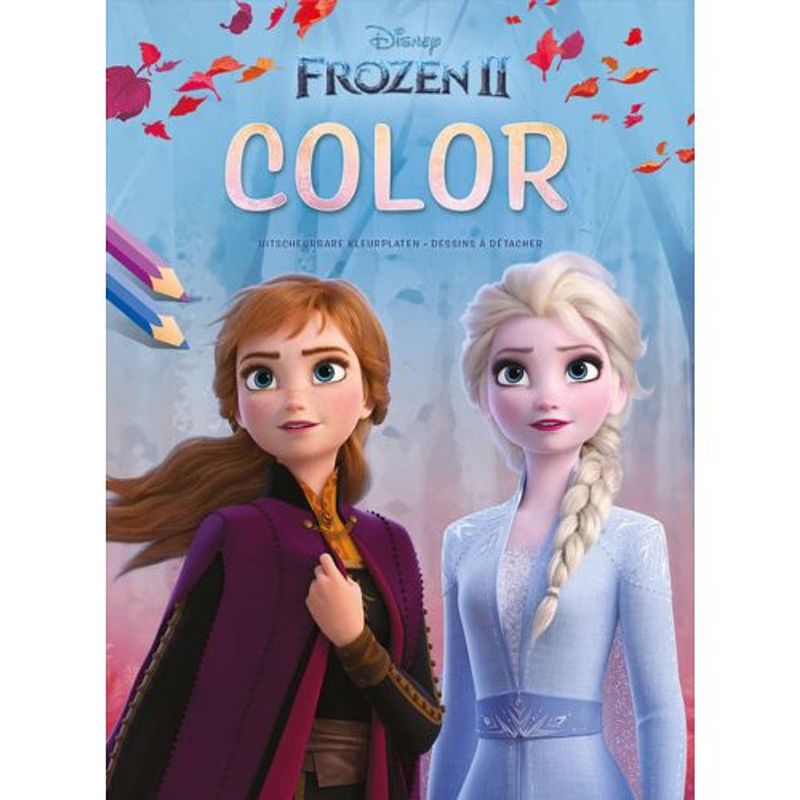 Foto van Disney color - disney frozen