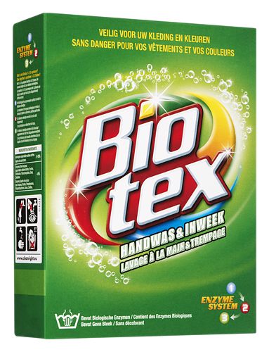 Foto van Biotex handwas & inweek waspoeder 750g bij jumbo