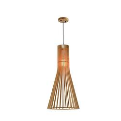 Foto van Quvio hanglamp kegelvorm - quv5044l-wood