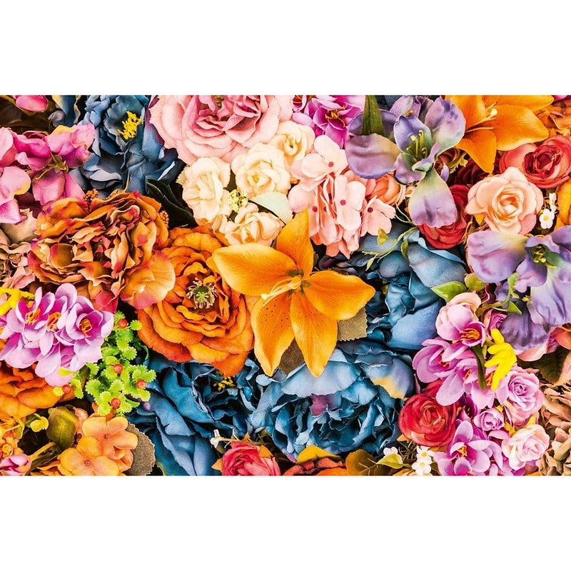 Foto van Dimex vintage flowers vlies fotobehang 375x250cm 5-banen