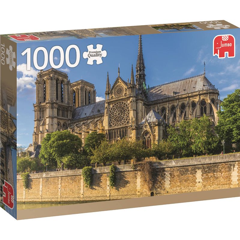 Foto van Notre dame, parijs puzzel