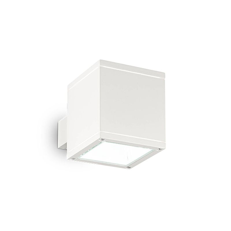 Foto van Ideal lux - snif square - wandlamp - aluminium - g9 - wit