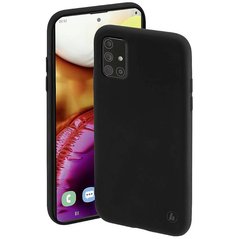 Foto van Hama finest feel cover samsung galaxy a71 zwart