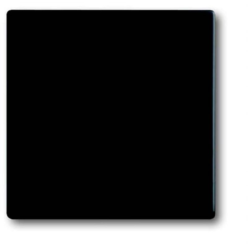 Foto van Busch-jaeger 2cka001751a3038 serietoets afdekking diepzwart (ral 9005), zwart