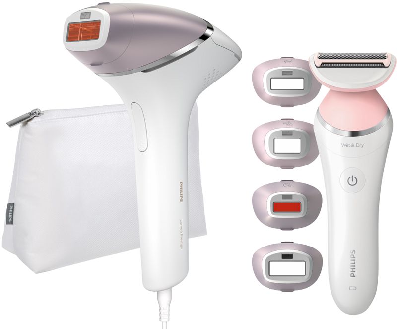 Foto van Philips lumea prestige bri947/00 + philips brl140/00 ladyshave