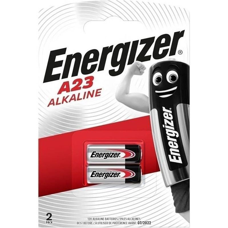 Foto van Energizer batterij alkaline a23, blister van 2 stuks